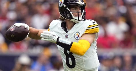 Steelers QB Kenny Pickett out against Texans after injuring knee